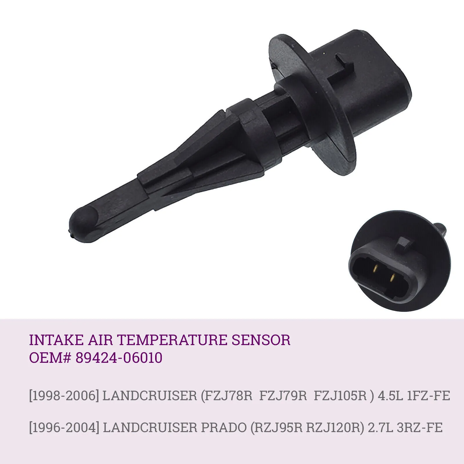Air Temperature Sensor for Toyota Hiace 2005 on 2.7 2TRFE Hi-Ace Air Temperature Sensor for Toyota Hiace 2005 on 2.7 2TRFE Hi-Ace