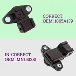 Product image thumbnail for MAP Sensor for Mitsubishi Outlander ZG ZH 2.4L 4B12 3.0L 6B31 MIVEC 1865A139