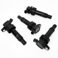 4 PACK GENUINE IGNITION COIL FOR HYUNDAI VELOSTER FS 1.6L 4cyl G4FD 103kw 2011-17
