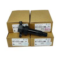 4 PACK GENUINE IGNITION COIL FOR HYUNDAI ACCENT RB 1.6L 4cyl G4FD 103kw 2013-19