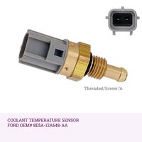 *OEM QUALITY* Ford Engine Coolant Temperature Sensor 8E5A12A648AA Threaded/Screw In