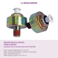 2 X Knock Sensors Holden Commodore Vs Vt Vu Vx Vy 3.8L V6 Ecotec L67 Ln3 L36 1995-04