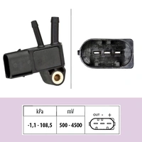 DPF Exhaust Pressure Sensor for JEEP Cherokee KK Wrangler JK 2.8L ENS Diesel Upto 2012